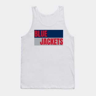 jackets blue team hockey Tank Top